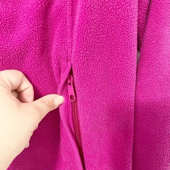 Columbia Benton Springs Lightweight Fleece Jacket Fuchsia Pink Size M - Picture 9 of 10